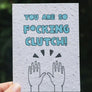 love encouragement greeting card